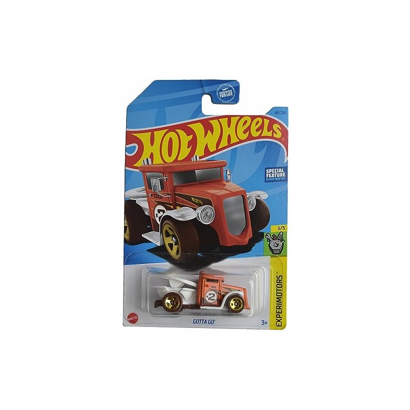 Hot Wheels Gotta Go, Experimotors 3/5 [orange/white] 48/250