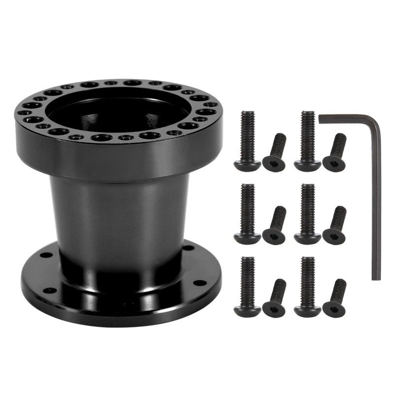 Universal 3inch Car Steering Wheel Hub Aluminum Spacer Kit Two