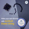 Pack of 3 (20mx0.5mm) Clear Elastic for Bracelet Making Strong