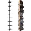 ART-GIFTREE Floating Book Shelves for Wall, 8 Tier Invisible Floating