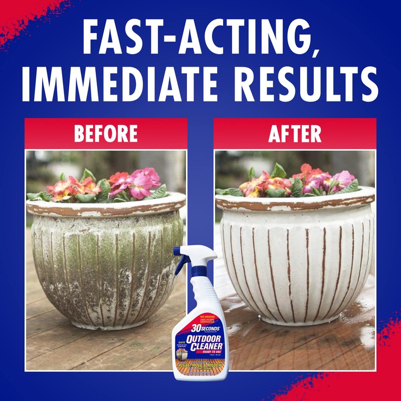 30 SECONDS Outdoor Mold & Mildew Stain Remover Spray |