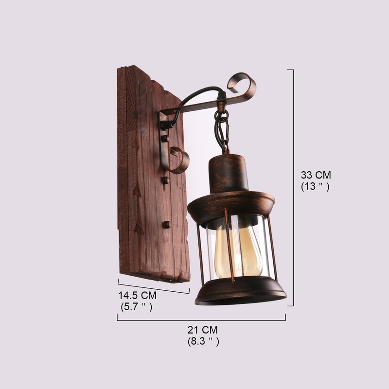 LightInTheBox Retro Rustic Wall Sconces, Industrial Vintage Wall Light Fixtures