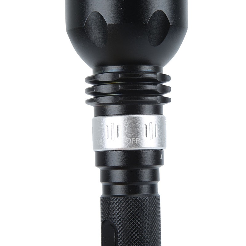 Aluminium Alloy LED Diving Flashlight Outdoor Waterproof Strong Light 100M