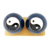 Top Chi Yin Yang Baoding Balls with Bamboo Stand (Small