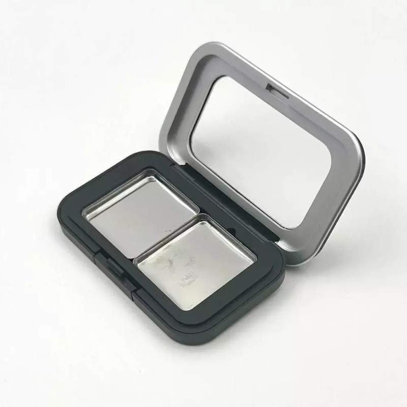 미니 아크릴창 마그넷 공팔레트 틴케이스 2구 립밤케이스 립용기 Mini Acrylic