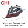 CHI Steam Iron for Clothes with 8' Retractable Cord, 1700