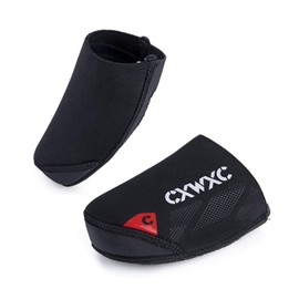 CXWXC Cycling Toe Covers for Men Women - Cycling Shoe Covers Winter Waterproof Breathable - Bike Overshoes Cold Weather Thermal Warm