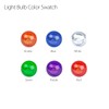 GRAND GENERAL #1141 Miniature Replacement Light Bulbs (CHOOSE COLOR) -