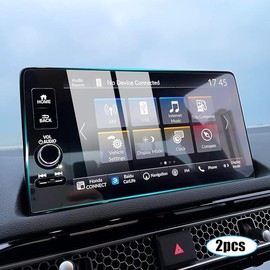 Thenice Compatible with Honda Civic 11th Gen 7-Inch Screen Protector Car Multimedia GPS Touch Screen Foil HD Transparent 9H Tempered Glass Film for Civic LX/Sport/EX/EX-L 2022-2025 Accessories - Colour: 9"