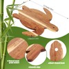 Acacia Wood Sea Turtle Cutting Board, 14 x 12 Inch