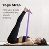 WHITECLOUDZ Yoga Blocks Set of 2 with strap - EVA