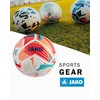 JAKO Flow Training Ball, White/Fluo Red/Navy, 5