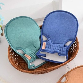 ACCOCO NO.1 Direct 2-Pack Bath Gloves, Body Towel, Bath Supplies, Bath Supplies, Scouring Gloves, Pore Cleaning, Exfoliating, Unisex