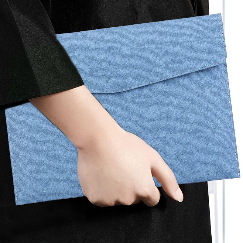 1 Document Bag, 10 Paper Clips, Travel Document Holder Organiser,