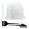 Heclia Self-Punching Silicone Highlight Cap for Hair 4pcs Silicone Professional