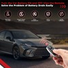 ISINFLASH Remote Battery Disconnect Switch 12V/24V 140A with Led Voltage