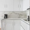 SYZOW 6 Pack Brushed Nickel Cabinet Handles Stainless Steel Kitchen