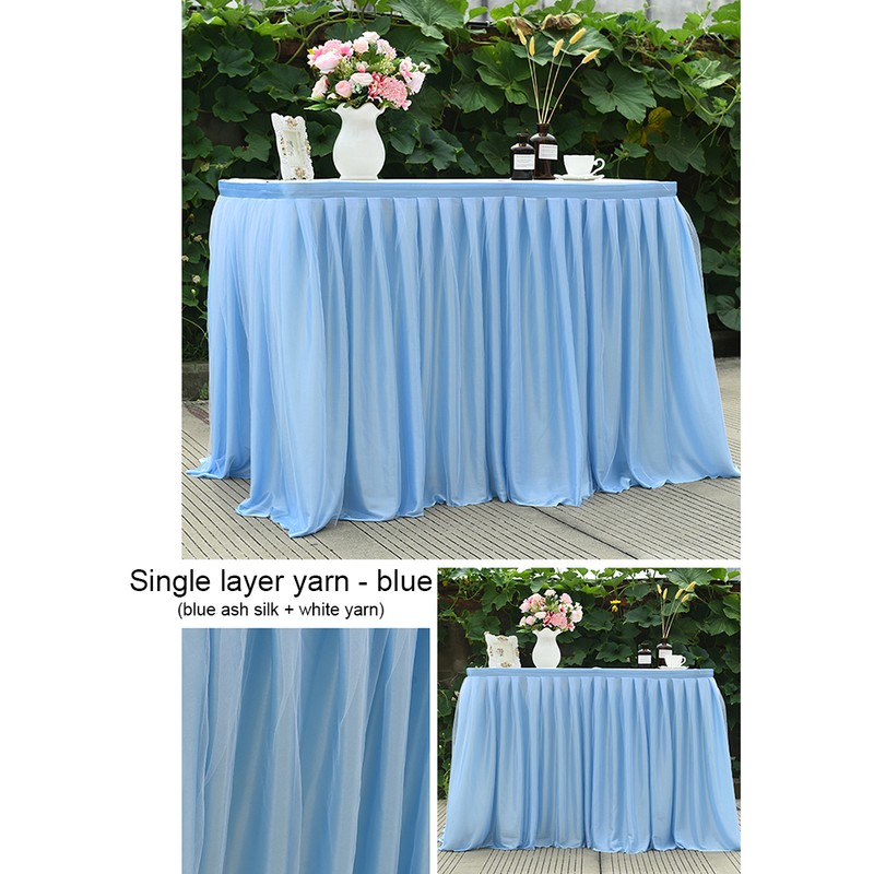Table Skirt Tulle Table Skirt Table Tulle Tableware Table Cloth
