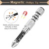 sourcing map 2pcs #2 Anti Slip Phillips Impact Screwdriver Bit