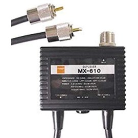 Diamond Antenna MX610 Duplexer, 1.3-30/49-470 MHz with UHF Connectors