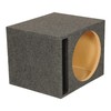 Q Power 15 Inch Heavy-Duty Single Vented Carpet Covered Durable
