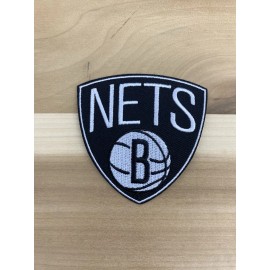 BROOKLYN NETS EMBROIDERED IRON ON PATCH 2.75” X 2.50” FREE SHIPPING