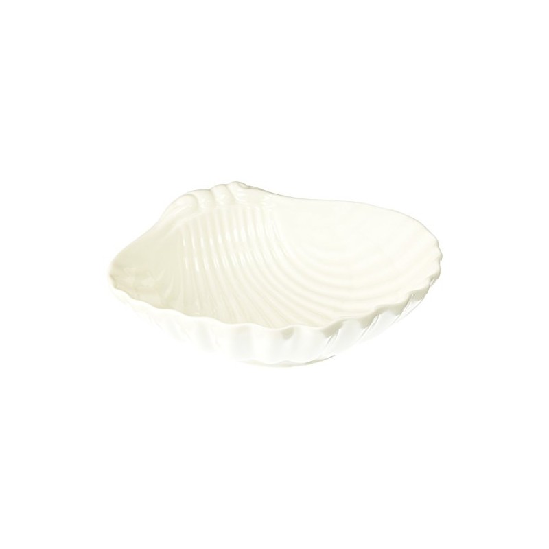 Abbott Collection Shell Soap Dish, White