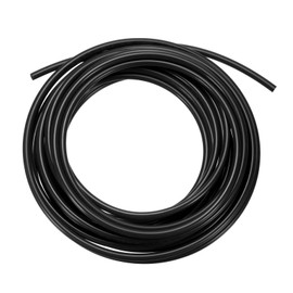 sourcing map Pneumatic Tubing Pipe Pu Hose 8mm OD x 5mm ID 10 Meters(32.8 FT) Air Compressor PU Polyurethane Line Hose Tube for Air Compressor Water Fluid Transfer, Black