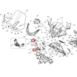Can-Am New OEM Spyder Windshield Repair Kit, 219800355