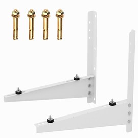 Outdoor Mini Split Wall Mounting Bracket for 9000 Btu to 36000 Btu Ductless Mini Split Air Conditioner AC Heat Pump Systems, Heavy Duty AC Support Bracket for Outside, Holds Up to 330lbs