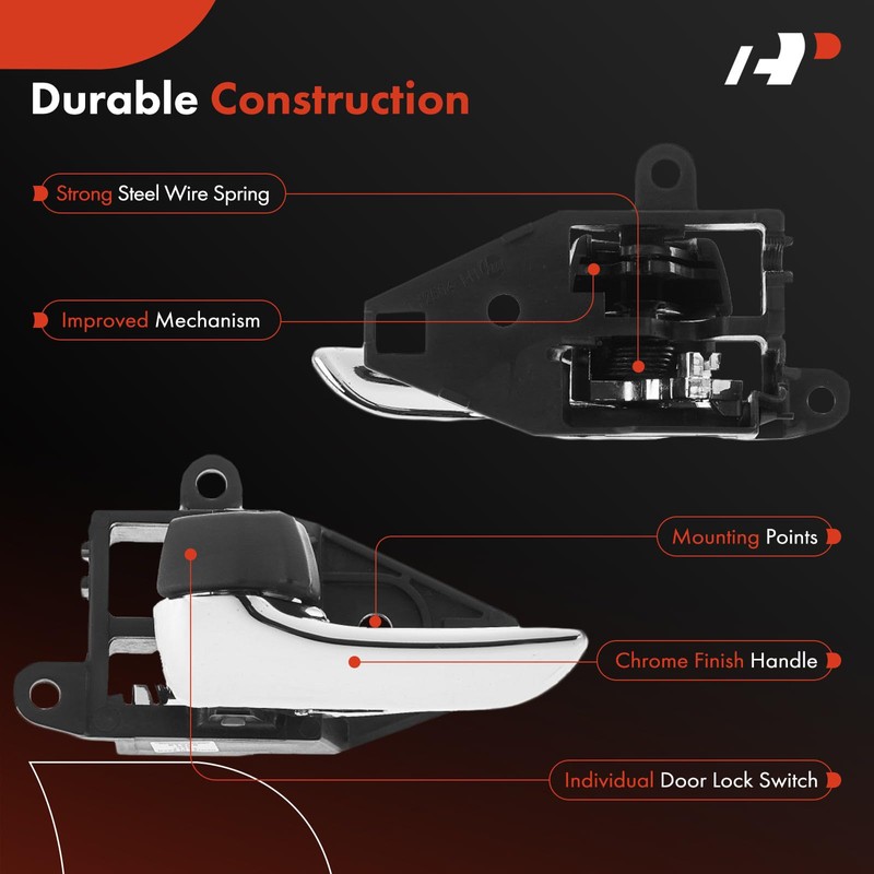 A-Premium Front Left Driver Side Interior Door Handle Compatible with