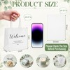 Silkfly 24 Pack Mini White Paper Gift Bags with Handles