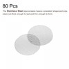 sourcing map Pipe Screen Stainless Steel Screens, 5/8 Inch (15.8mm)