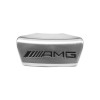 Unbranded 3D Chrome Badge for AMG Steering Wheel Emblem Squared