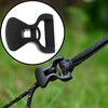 YINETTECH 30Pcs Tent Rope Buckles 2.5mm Guyline Adjuster Cord Tensioners