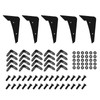 Rear Diffuser 5 Fins V3 Set for Dodge Challenger 2015-2024