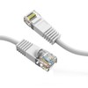 FireFold Cat5e Ethernet Patch Cable 10ft White with Gold Plated