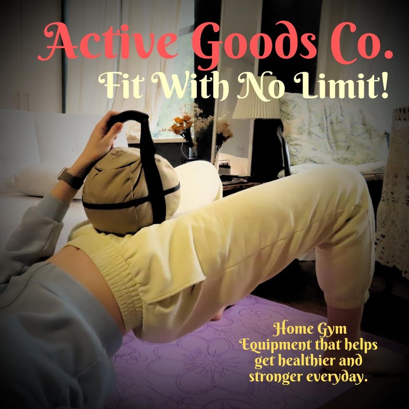 ActiveGoodsCo. Kettlebell Sandbag for fitness workout, different sizes 11Lb to