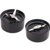 Zuikn Cross Blade/Flat Blade Compatible with Magic Bullet Blender Mixer