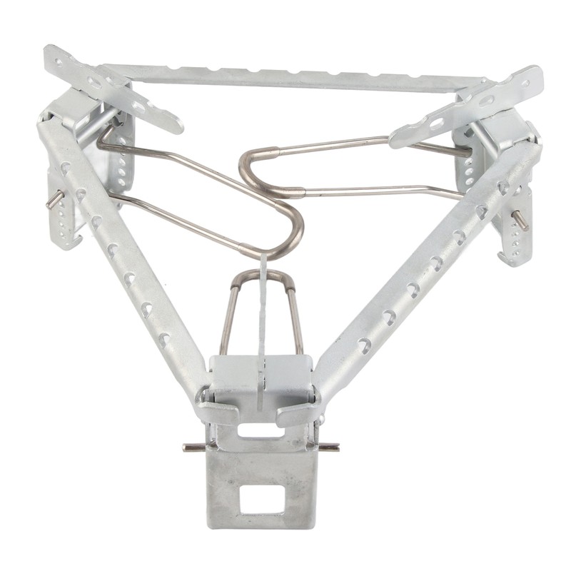 Foldable Gas Stove Pot Rack Bracket Canister Stand Fuel Grill