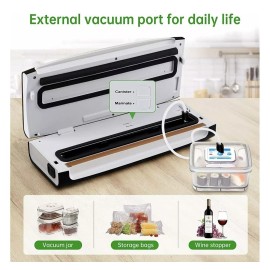 BLUSMART  Food Sealer, Vacuum Sealer with Free Bag⭐️⭐️⭐️⭐️⭐️