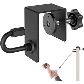 Door Anchor for Resistance Bands, Heavy Duty Door Anchor Attachment, Workout Door Mount Anchors for Body Weight Straps, Strength Training, Physical Therapy Exercise, Home Gym - Color: 2 Pack