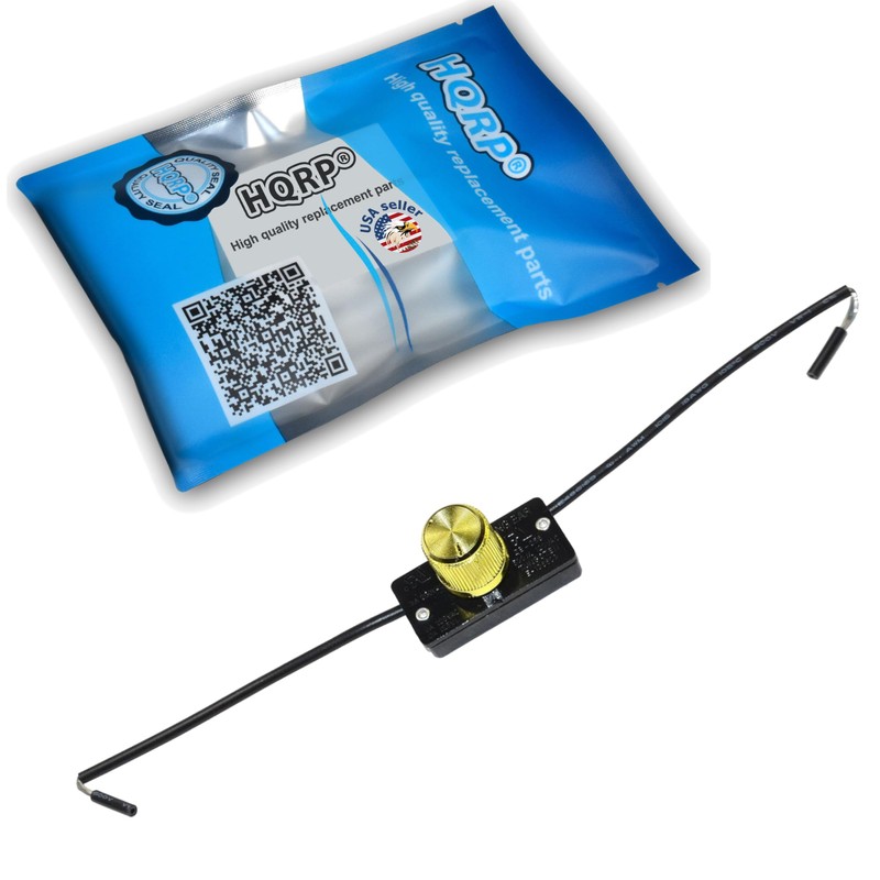 HQRP Hi-Lo-Off Dimmer Halogen Tungsten Lamp Light Switch + HQRP
