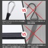 Rubber Rope, 2 Pieces, Black, For Cargo Use, Elastic Strap,