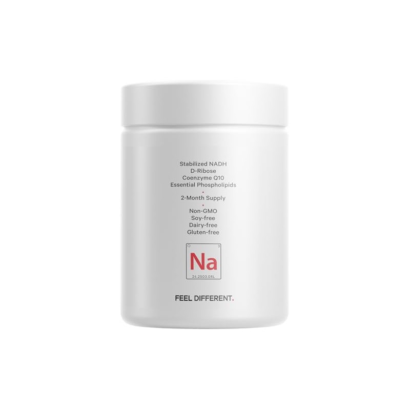 Codeage Liposomal Nadh+ Sport Nadh, Coq10, D-Ribose and Vitamin B12