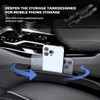 YGDMD 2PCS Deepened Car Seat Gap Filler Organizer,Multi-Purpose 2 in