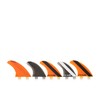 FCS Arc Performance Core Triquad Fin Medium Orange