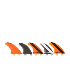 FCS Arc Performance Core Triquad Fin Medium Orange
