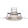 Lithonia Lighting OneUp 6 in. Round Brushed Nickel 3000K LED