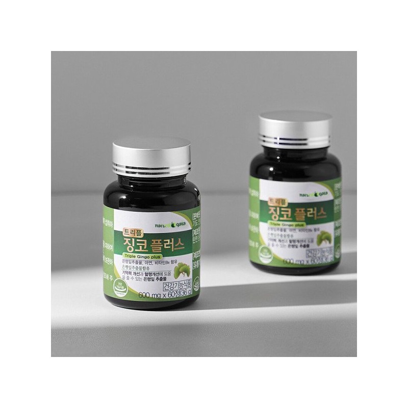 트리플징코플러스 1병 복수구매할인 Triple Ginkgo Plus 1 Bottle Bulk Purchase